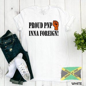 Proud PNP Shirt, Jamaica Shirt,Fits Men and Women